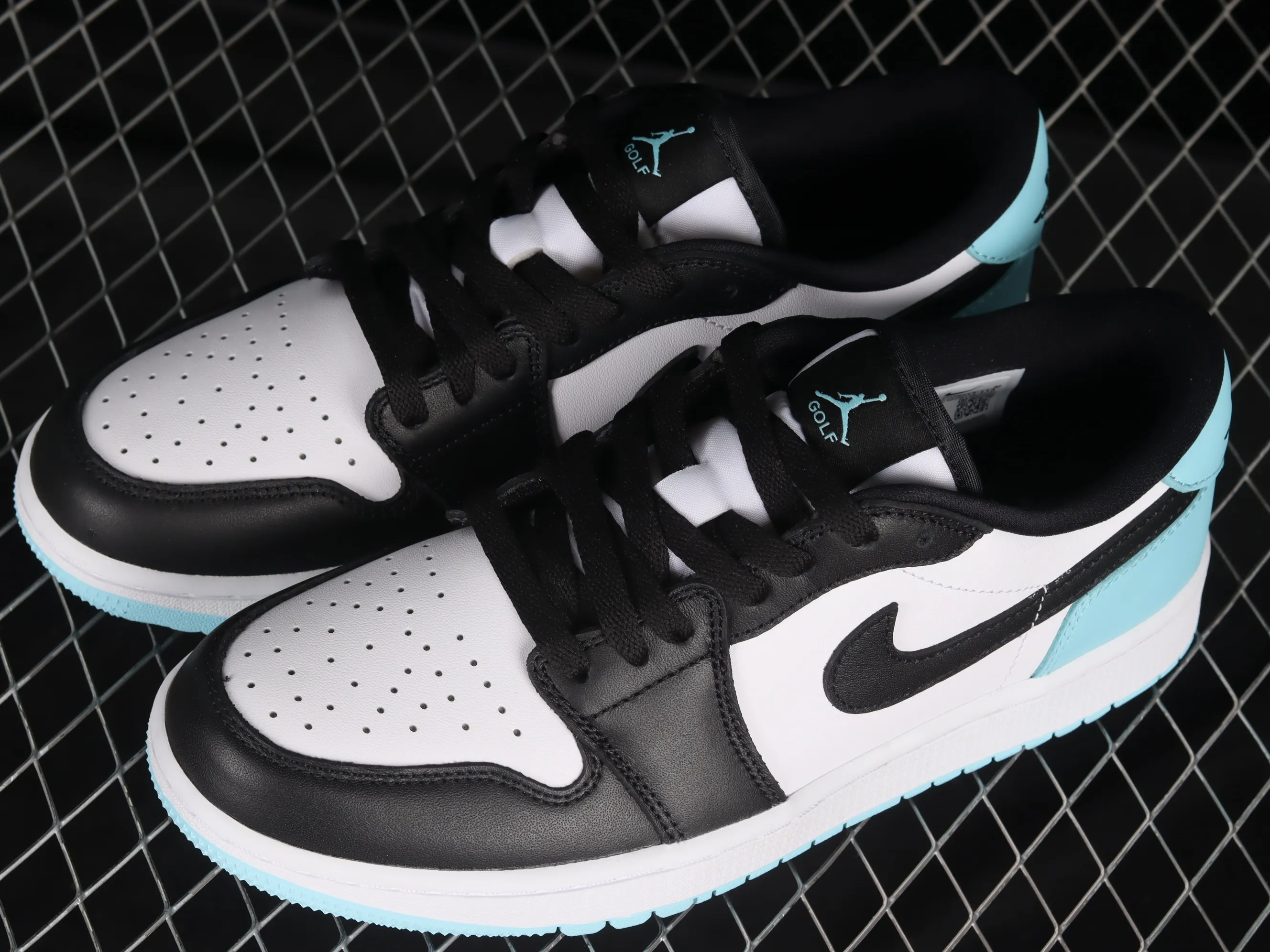 All categories Air Jordan Jordan series basketball shoes Air Jordan 1 Low G version pure original Air Jordan 1 Low Golf "Copa" AJ1 Joe 1 new golf version Tiffany color DD9315-114